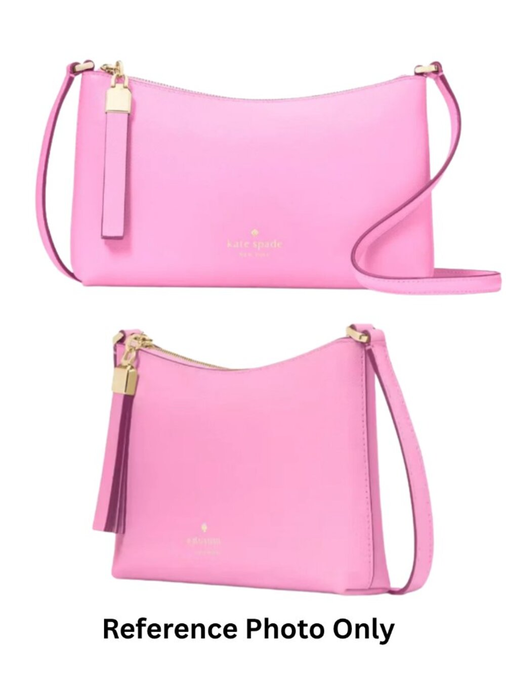 Kate Spade New York Sadie Crossbody Bag in Blossom Pink Saffiano Leather - NWT